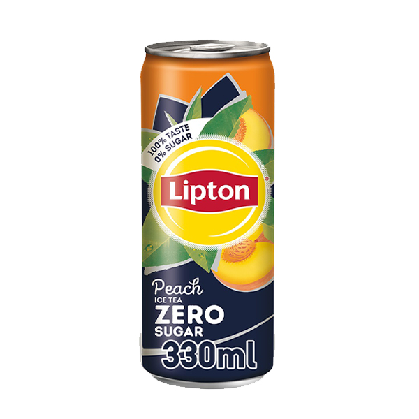 lipton ice tea zero peach 330ml χονδρική