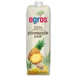 AGROS ΧΥΜΟΣ ΑΝΑΝΑΣ 1L X 12 Τεμ.