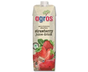 AGROS ΧΥΜΟΣ ΦΡΑΟΥΛΑ 1L (12 Τεμ.)