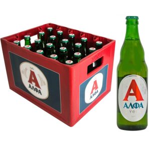 ΑΛΦΑ ΜΠΥΡΑ 500ML (20Τεμ.)