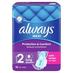 ALWAYS ΣΕΡΒΙΕΤΕΣ LONG PLUS MAXI (ΠΚ-12ΤΕΜ)