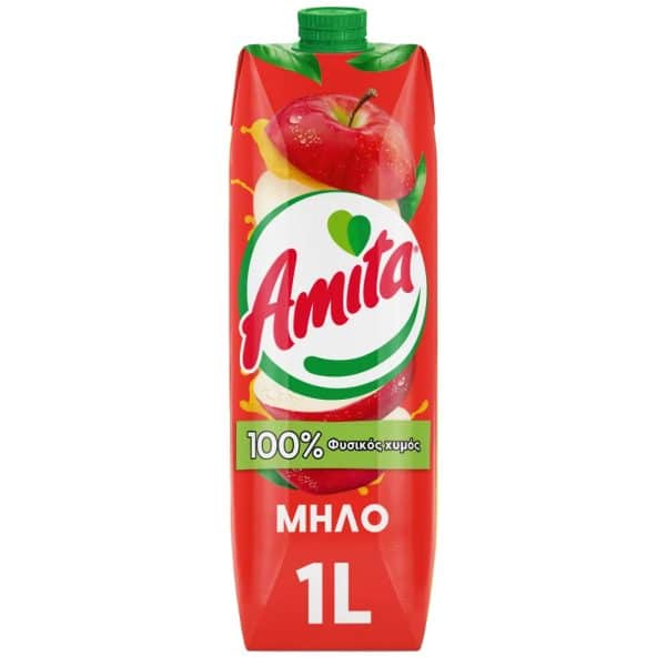 AMITA ΜΗΛΟ 1L Χ 12 Τεμ.