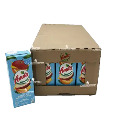 AMITA ΠΟΡΤΟΚΑΛΙ ΜΗΛΟ ΒΕΡΙΚΟΚΟ 250ML (24 Τεμ.)