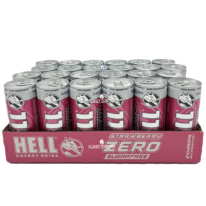 HELL ENERGY STRAWBERRY ZERO 250ML (24 Τεμ.)