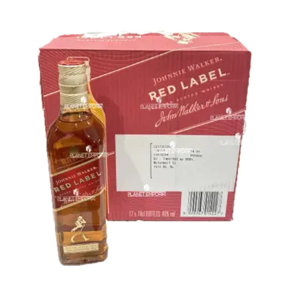 Ουίσκι JOHNNIE WALKER Red (40%) 700ml (12 Τεμ.)