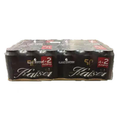 KAISER ΜΠΥΡΑ 330ML 5+1 ΔΩΡΟ (24Τεμ.)