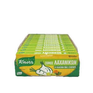 KNORR ΚΥΒΟΣ ΛΑΧΑΝΙΚΩΝ 120GR (6LT) *(12 Τεμ.)