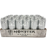 MONSTER ENERGY ULTRA ZERO WHITE 500ML *(24 Τεμ.)