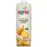 AGROS ΦΡΟΥΤΟΠΟΤΟ ΠΟΡΤΟΚΑΛΙ 1L X 12 Τεμ.