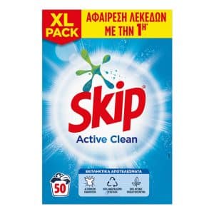 SKIP ΣΚΟΝΗ ACTIVE CLEAN 50 MZ (3,250KG)