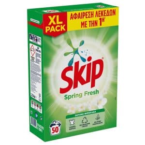 SKIP ΣΚΟΝΗ SPRING FRESH 50 MZ (3,250KG)