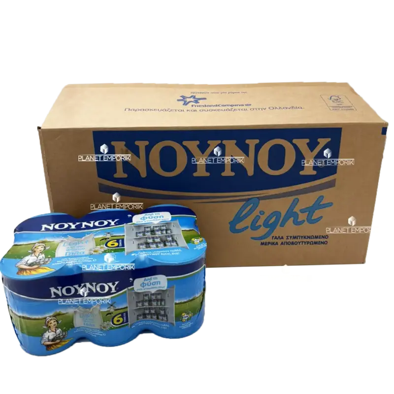 ΝΟΥΝΟΥ ΓΑΛΑ ΕΒΑΠΟΡΕ LIGHT 400gr (48 Τεμ.)