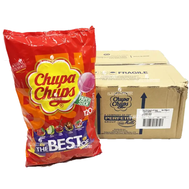 CHUPA CHUPS THE BEST (120Pcs)