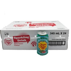 CHUPA CHUPS SPARKLING WATERMELON ΕΙΣΑΓ. 345ML (24 Τεμ.)