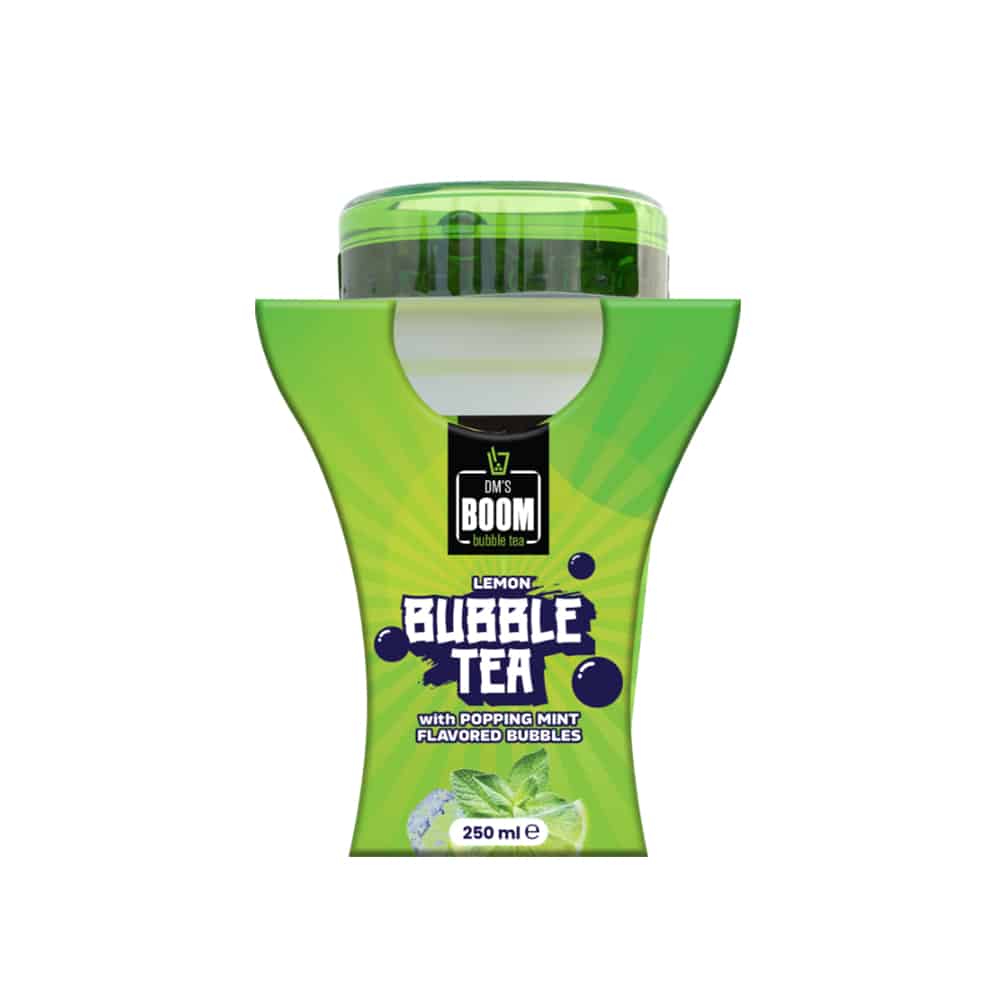 Boom Bubble Tea Lemon 250ml χονδρική - Planet Emporiki