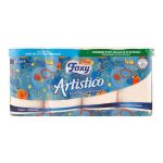 ΧΑΡΤΙ ΥΓΕΙΑΣ FOXY ARTISTICO 2ΦΥΛΛΟ PEACH 8ΡΟΛΑ* (70GR)