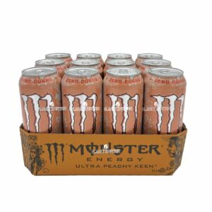 MONSTER ENERGY ULTRA PEACHY ΕΙΣΑΓ. 500ML (12 Τεμ.)