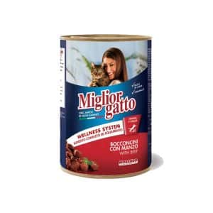 MIGLIOR ΤΡΟΦΗ ΓΑΤΑΣ ΒΟΔΙΝΟ 405GR