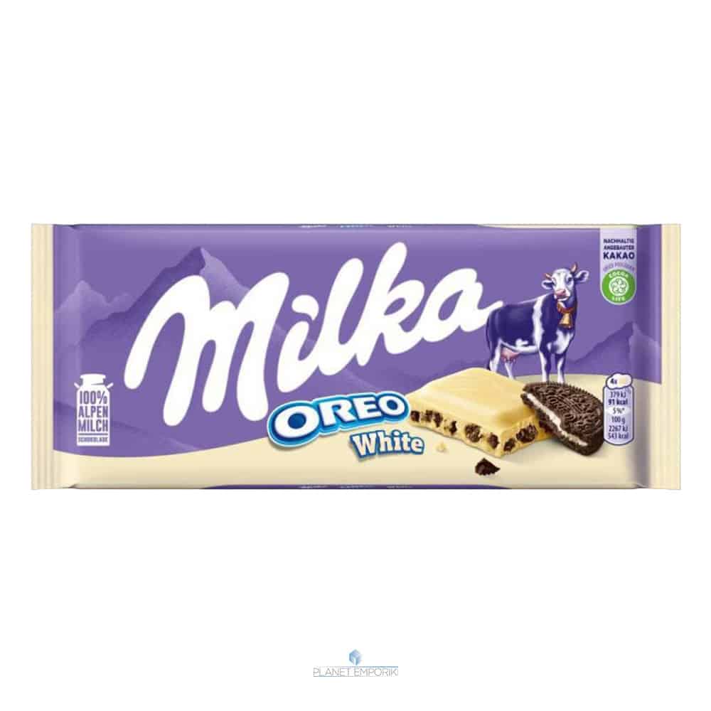 MILKA OREO WHITE ΕΙΣΑΓ. 100GR ΧΟΝΔΡΙΚΗ
