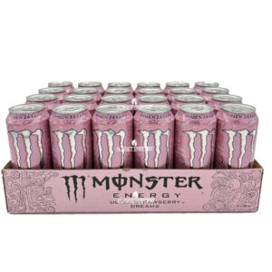MONSTER ENERGY ULTRA STRAWBERRY 500ML *(24 Τεμ.)
