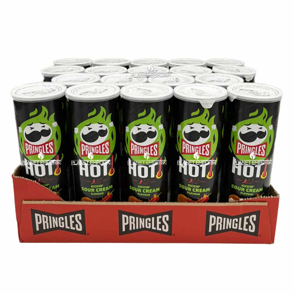 PRINGLES HOT SOUR CREAM 165GR ΧΟΝΔΡΙΚΗ PRINGLES HOT SOUR CREAM 165GR (19 Τεμ.) - Image 1