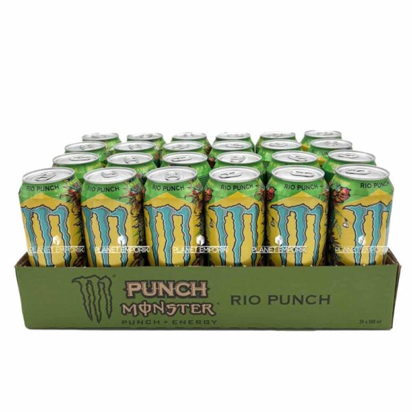 MONSTER ENERGY RIO PUNCH 500ML (24 Τεμ.)