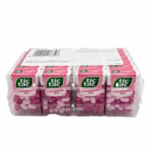 TIC TAC ΚΑΡΑΜΕΛΕΣ STRAWBERRY ΕΙΣΑΓ. 18GR (24 Τεμ.)