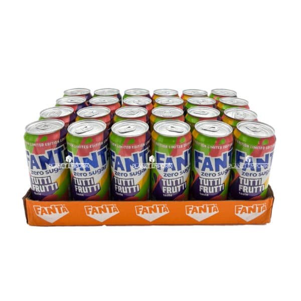 FANTA TUTTI FRUITY ZERO 330ML (24Τεμ.)