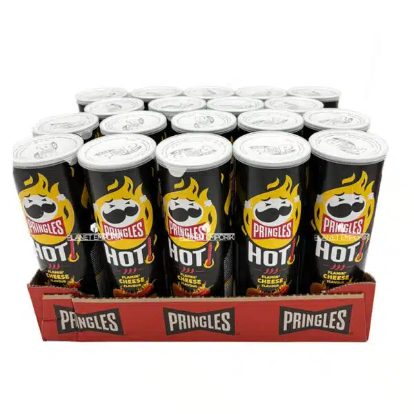 PRINGLES HOT CHEESE 160GR (19 Τεμ.)
