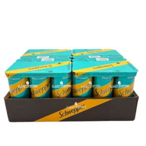 SODA SCHWEPPES BITTER LEMON 330ML (24Τεμ.)
