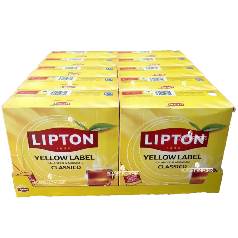 LIPTON ΤΣΑΙ ΦΑΚΕΛ. YELLOW LABEL 1,5GR* (100 Τεμ.)