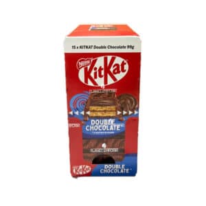 KIT KAT ΣΟΚΟΛΑΤΑ DOUBLE CHOCOLATE 99GR *(15 Τεμ.)