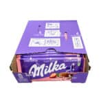 MILKA STRAWBERRY & YOGHURT ΕΙΣΑΓ. 100GR (22 Τεμ.)