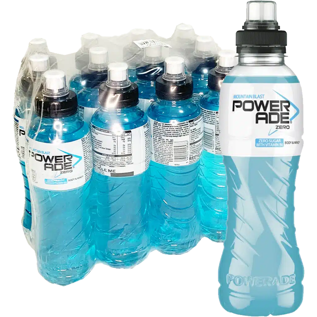 Powerade_0_5l_Mountain_Blast_Zero POWERADE MOUNTAIN BLAST ZERO 500ML *(12 Τεμ.) - Image 1