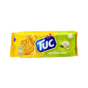 TUC ONIONS & CREAM ΕΙΣΑΓ. 100GR (24 Τεμ.)