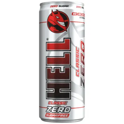 HELL ENERGY ZERO CLASSIC 250ML (24 Τεμ.)