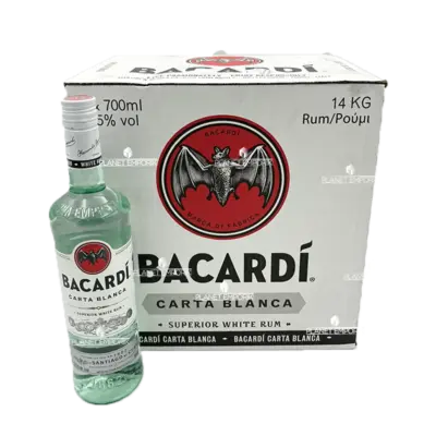 BACARDI ΡΟΥΜΙ (37,5%) 700ML (12 Τεμ.)