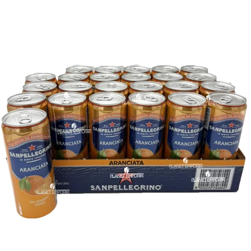 SAN PELLEGRINO ORANGE 330ML (24Τεμ.)