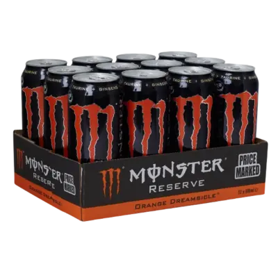 MONSTER ENERGY RESERVE ORANGE ΕΙΣΑΓ. 500ML (12 Τεμ.)