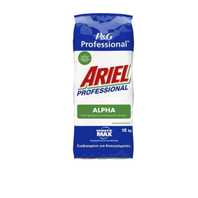 ARIEL ΣΚΟΝΗ PROFESSIONAL ALPHA WHITE (ΕΛ) 15KG