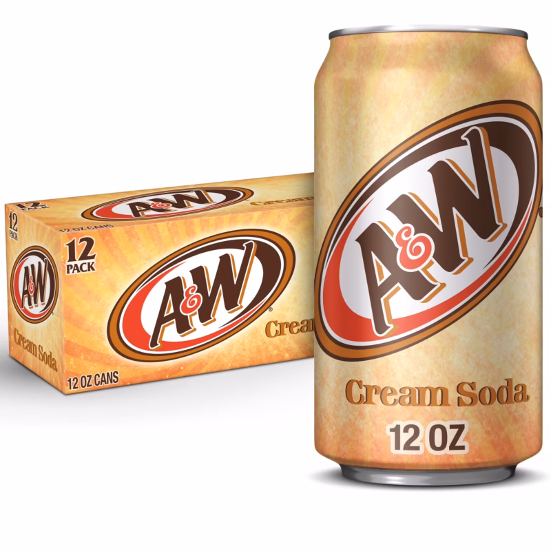 A&W CREAM SODA USA ΕΙΣΑΓ. 355ML (12 Τεμ.)