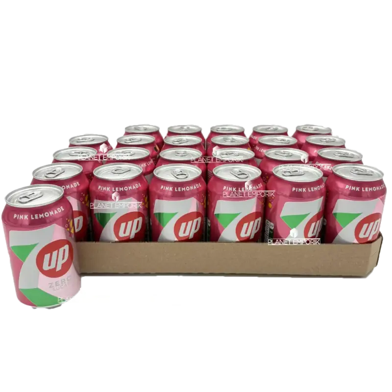 7-UP PINK LEMONADE ZERO ΕΙΣΑΓ. UK 330ML (24 Tεμ.)