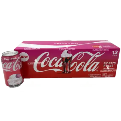 COCA COLA CHERRY FLOAT USA ΕΙΣΑΓ. 355ML (12 Τεμ.)