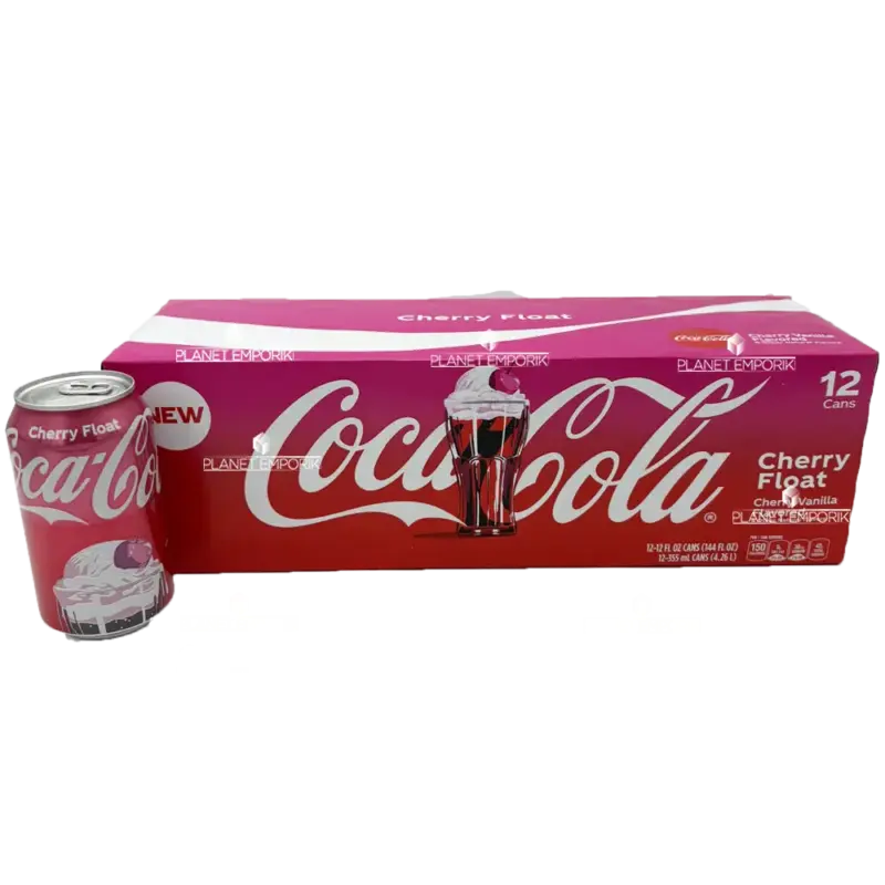 COCA COLA CHERRY FLOAT USA ΕΙΣΑΓ. 355ML (12 Τεμ.)