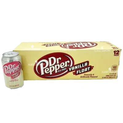 DR PEPPER USA VANILLA FLOAT ΕΙΣΑΓ. 355ML (12 Τεμ.)