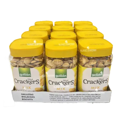 GULLON ΑΛΜΥΡΑ CRACKERS 350GR (12 Τεμ.)