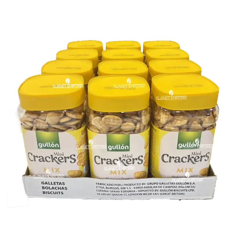 GULLON ΑΛΜΥΡΑ CRACKERS 350GR (12 Τεμ.)