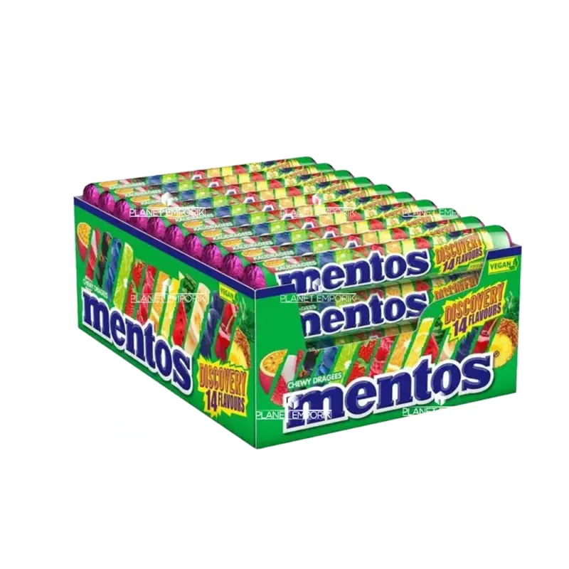 MENTOS ΚΑΡΑΜΕΛΕΣ DISCOVERY ΕΙΣΑΓ. 37,5GR (40 Τεμ.)
