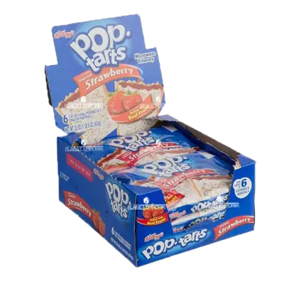 POP-TRATS FROSTED STRAWBERRY 100G (6 Τεμ.)