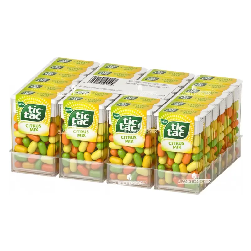 TIC TAC ΚΑΡΑΜΕΛΕΣ CITRUS ΕΙΣΑΓ. 18GR (24 Τεμ.)